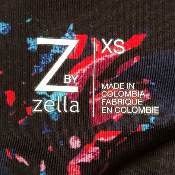 Zella Nordstrom Active Floral Leggings - 25" Inseam - Picture 6 of 7